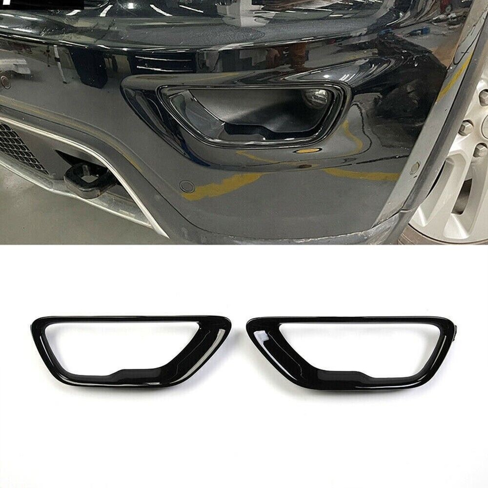 Front Fog Light Lamp Cover For Jeep Grand Cherokee 2017 2018 2019 2020 2021