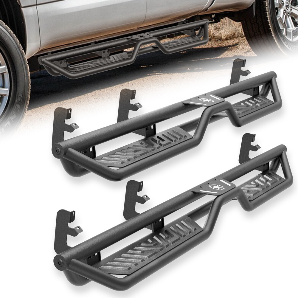 Running Boards Side Steps For 2004-2025 Nissan Titan &Titan XD 2016-2025 CrewCab