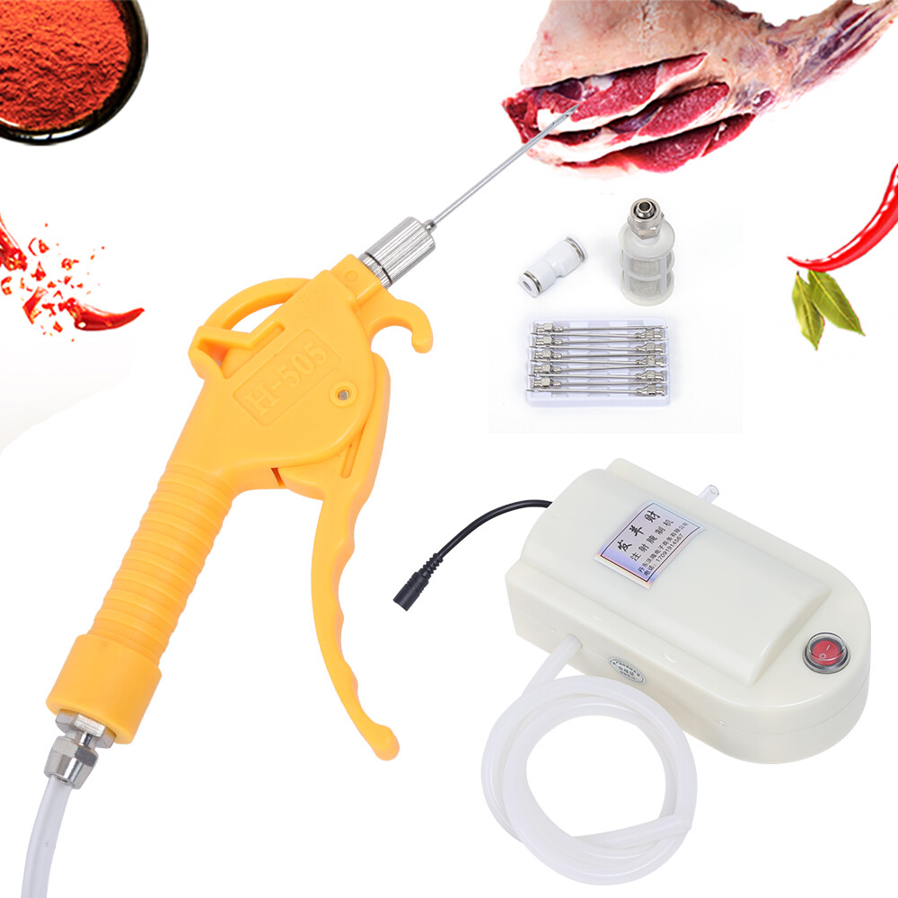 50W Electric Meat Injector for Flavorful Marinades and Brines