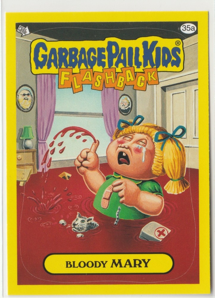 Bloody Mary #35a Garbage Pail Kids 2011 Flashback Series 3 FB3 GPK Card
