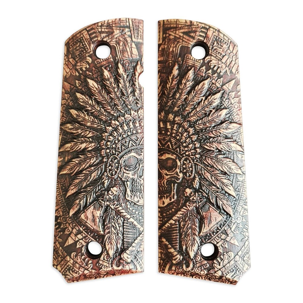 Dead Reds Cherry - 1911 Full Size Government Grips