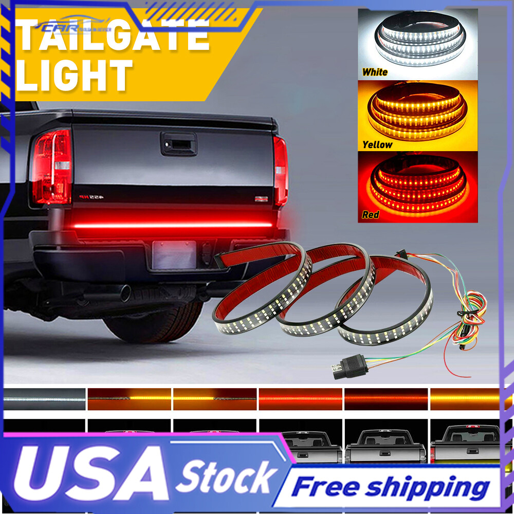 48inch/1.2m 432pcs LED STRIP TAILGATE LIGHT BAR REVERSE BARKE SIGNAL FOR TRUCK