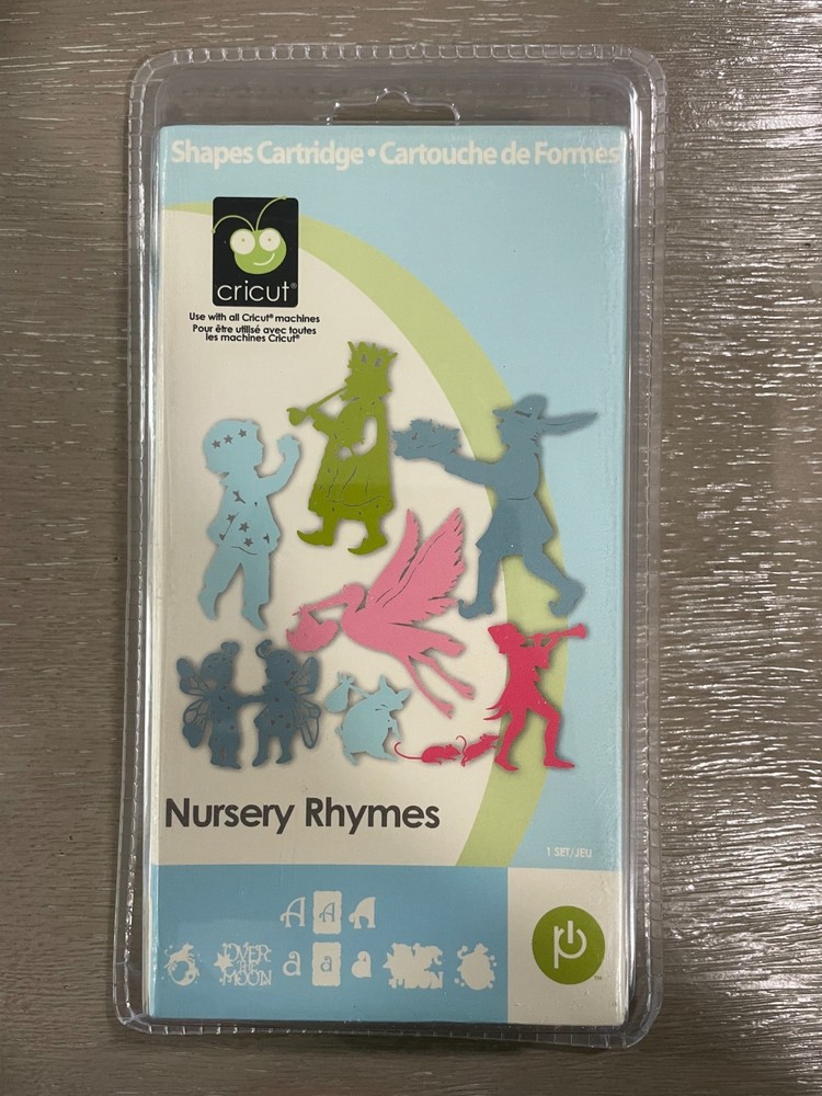 Cricut Nursery Rhymes Cartridge 2000103 Shapes Baby