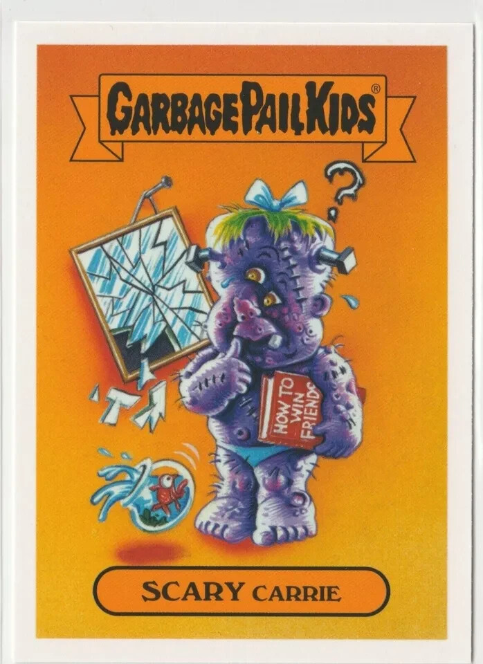 Scary Carrie Garbage Pail Kids GPK 2019 Revenge of Oh the Horror-ible Series 7b