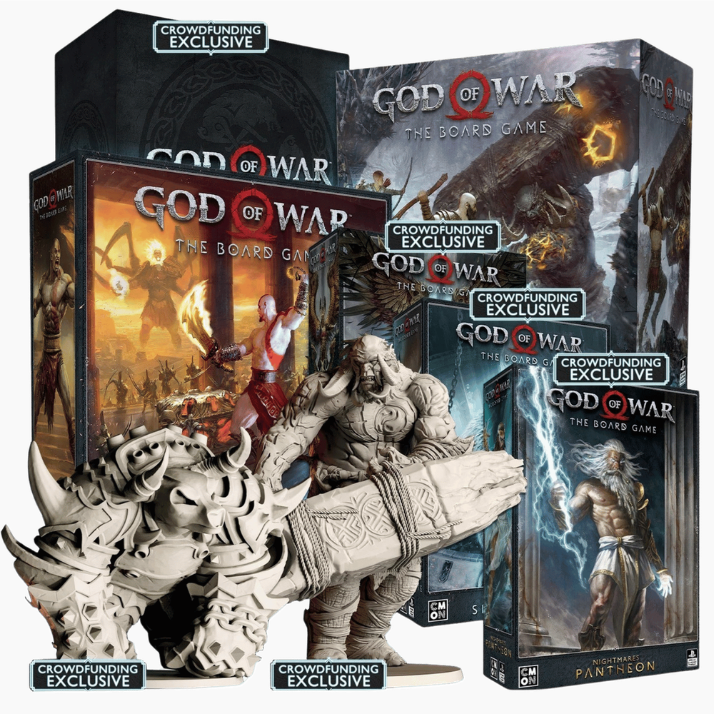 God of War: The Board Game - Godhood ALL-IN Pledge (Kickstarter) (PREORDER) CMON