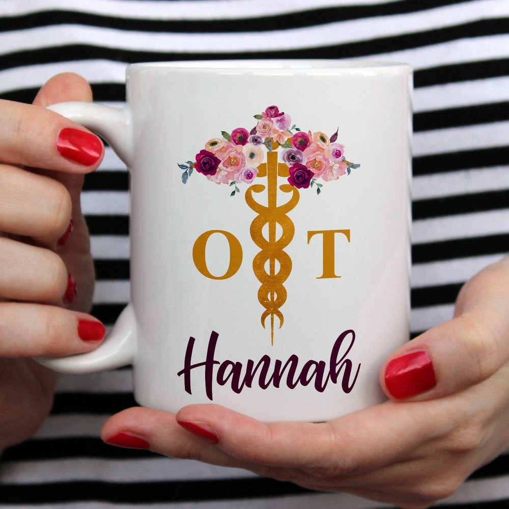 Personalized Occupational Therapist Coffee Mug For Ot Gifts Custom Occupational
