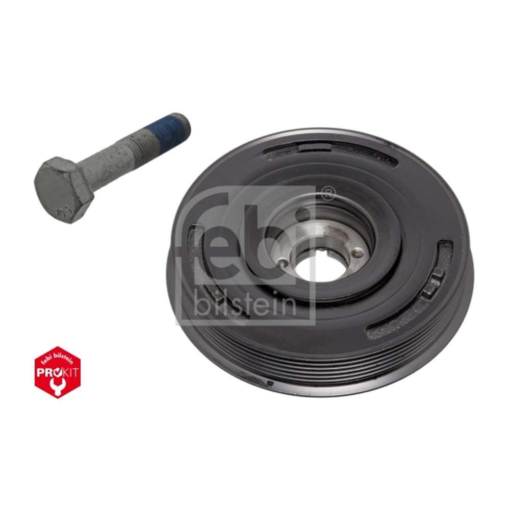 Febi Belt Pulley, crankshaft 33782 FOR C8 Xsara Berlingo C5 Dispatch Scudo Partn