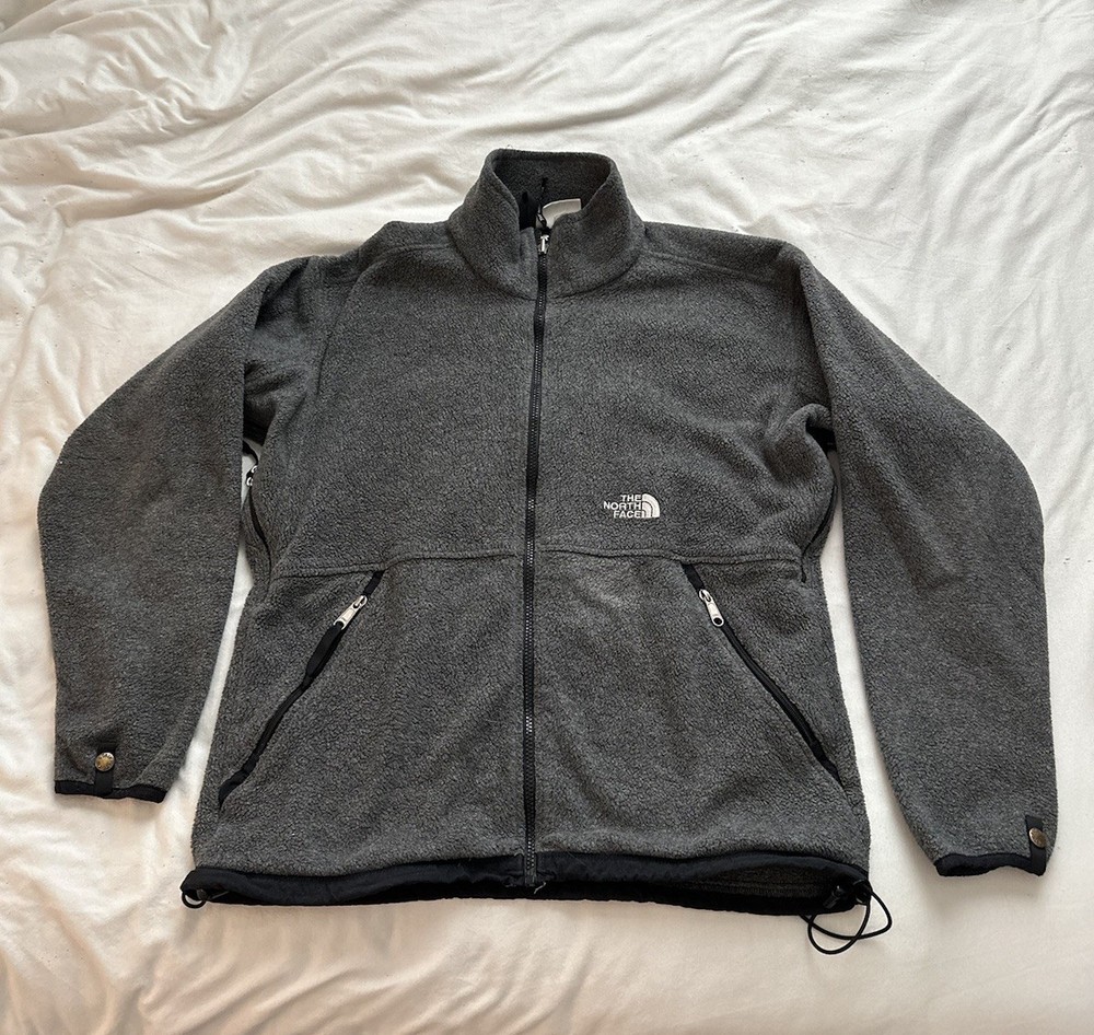 THE NORTH FACE Men’s Fleece Sherpa Full Zip Jacket Size M Gray