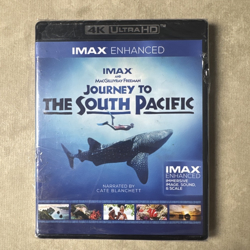 Journey to the South Pacific (2018) IMAX Enhanced 4K Ultra HD Blu-ray Promo Disc