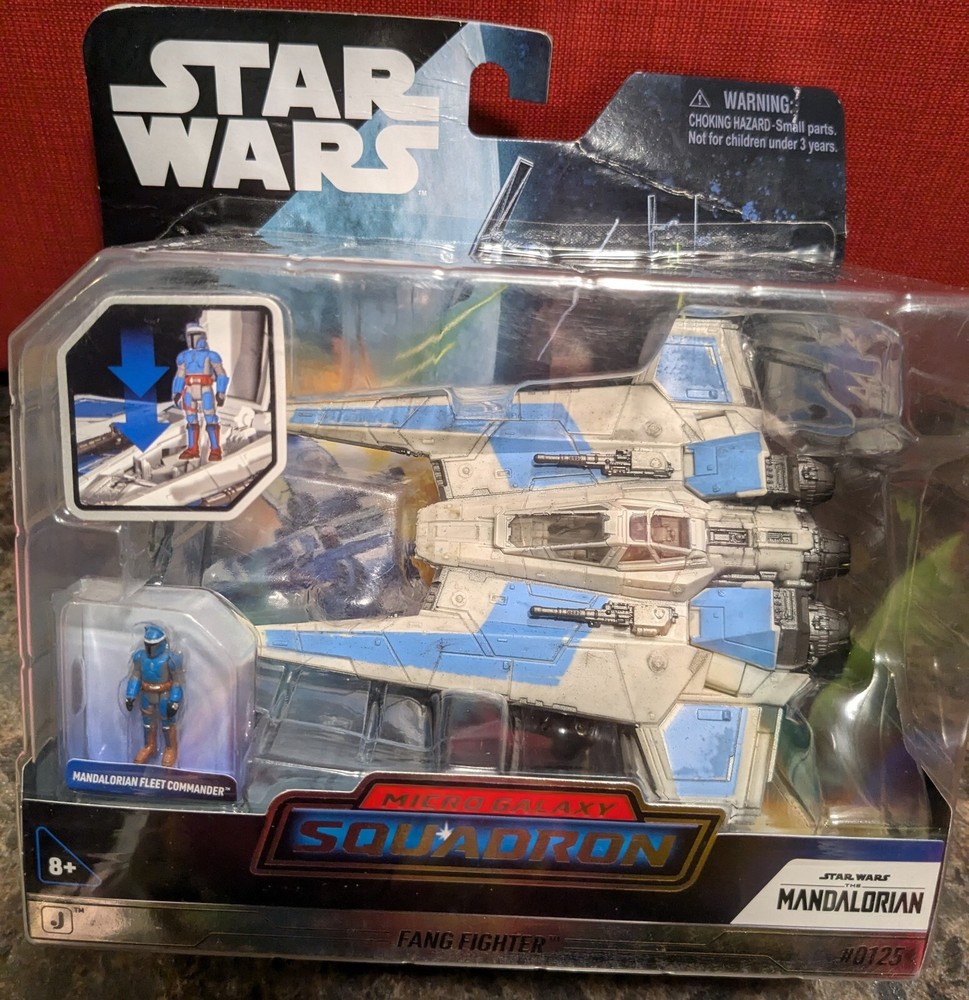 Star Wars Micro Galaxy Squadron Fang Fighter Fleet Commander Series 6 #0125