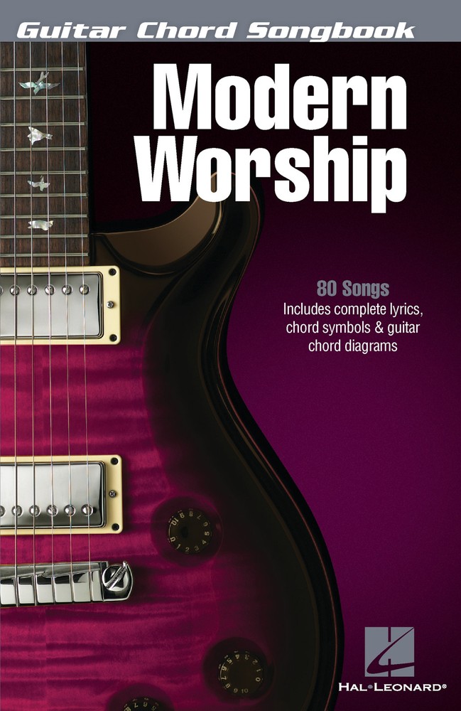 Modern Worship Guitar Chord Songbook Lyrics Diagrams 80 Christian Songs Book