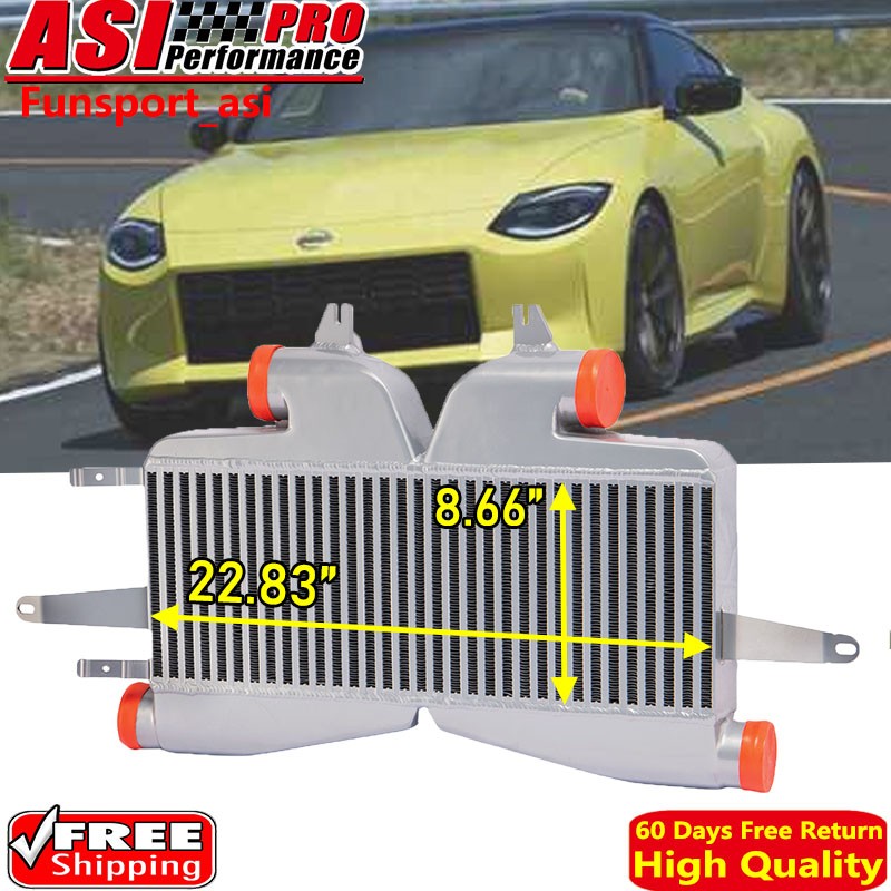 Twin Turbocharger System Aluminum Intercooler Fit Nissan 370Z New