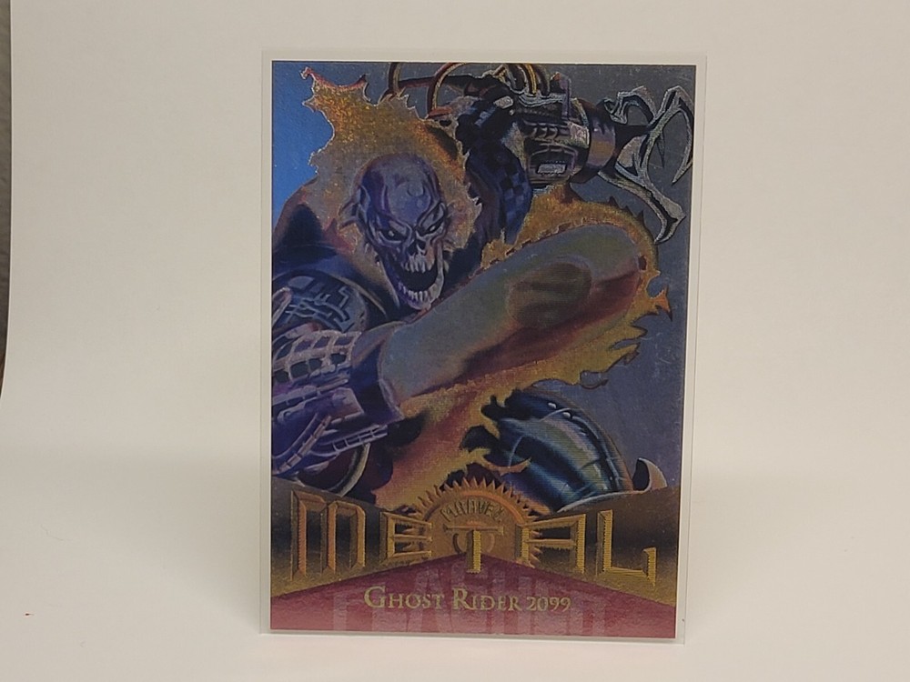 1995 Marvel Metal Flasher Ghost Rider 2099 46