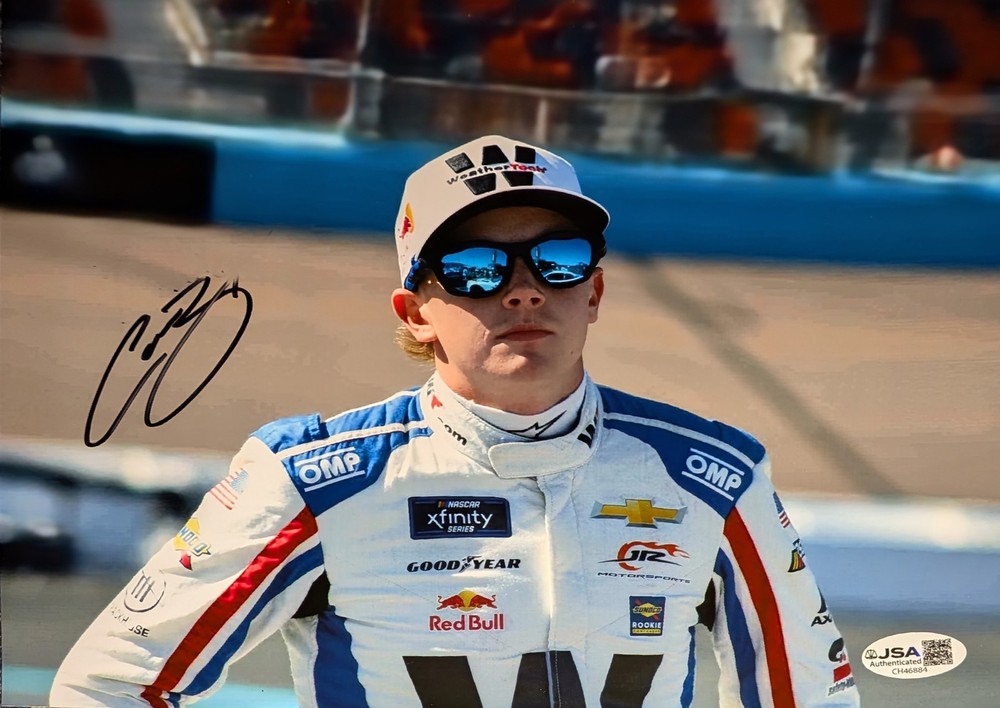 Connor Zilisch Signed 8x10 Photo Autographed JSA COA NASCAR Rising Star Rookie