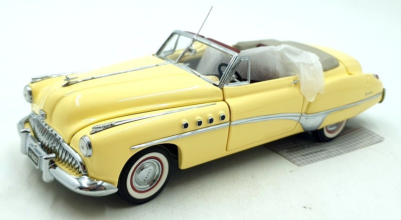 Franklin Mint 1/24 Scale B11TL08 - 1949 Buick Roadmaster Convertible Deep Cream
