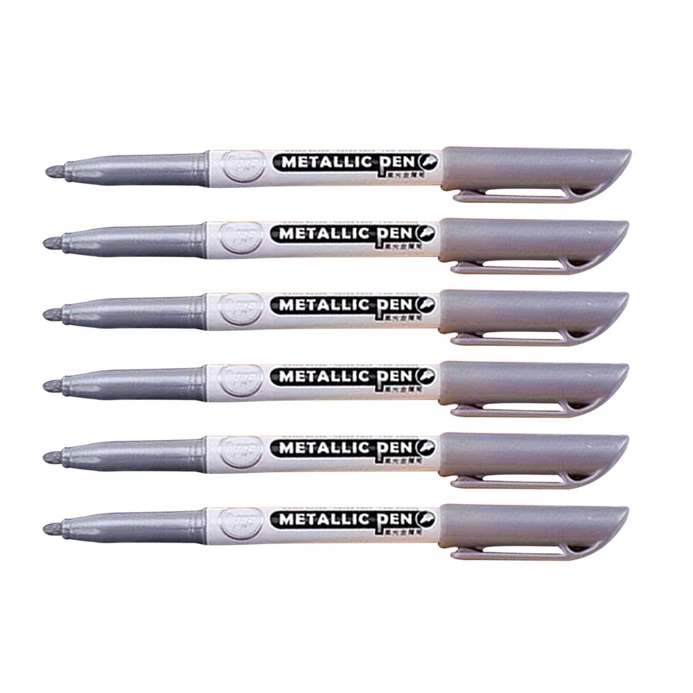 0.7mm EF Tip Metallic Epoxy Resin Acrylic Paint Permanent Marker Pen