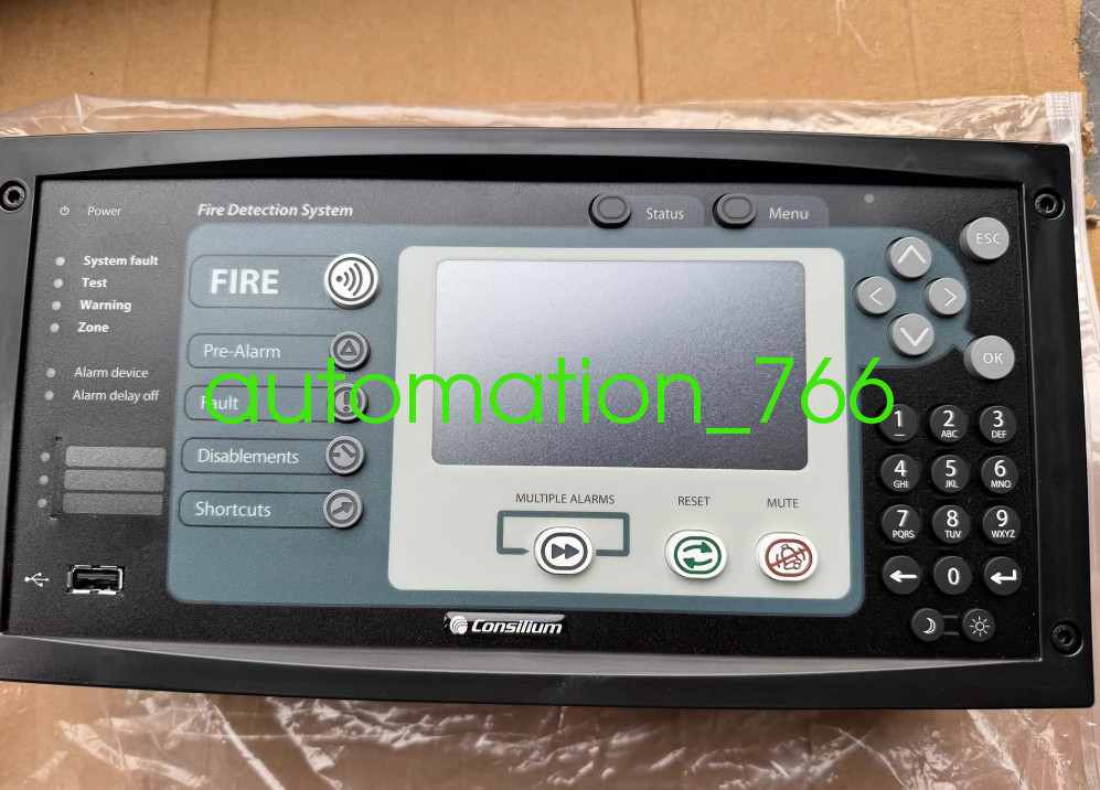 NEW Consilium 5100195-20A Fire protection system controller Via DHL or Fedex