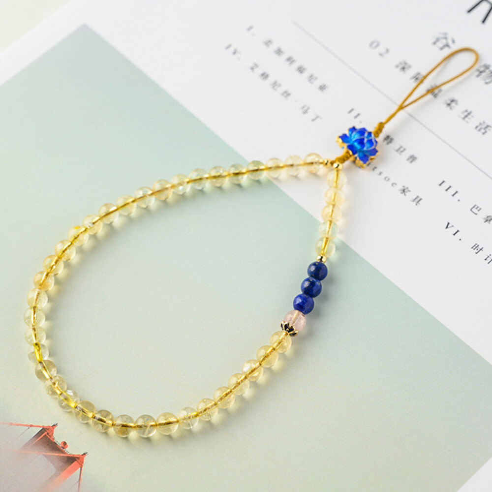 Simple Phone Charm Mobile Chain Hand Holder Chinese Style Decoration Ladies