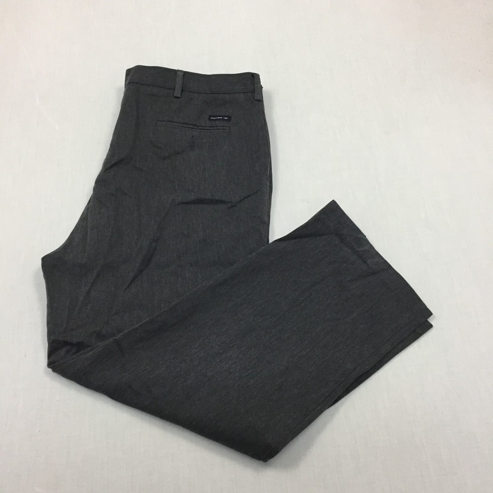 Dockers D3 Chino Trousers Cotton Pants Straight Fit Mens Size 40W 29L Grey