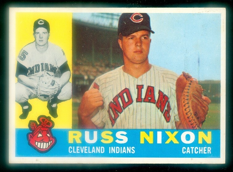 1960 Topps #36 Russ Nixon Baseball Card EXMT Condition