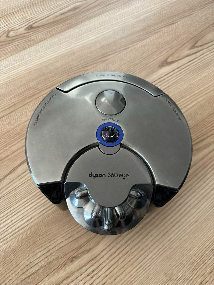 Dyson 360 Eye RB01 Robot Vacuum Cyclone Nickel Blue Silver