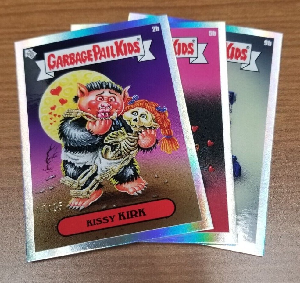 NEW 2022 Topps GPK VALENTINES DAY Disgusting Dating RAINBOW FOIL Card YOU PICK
