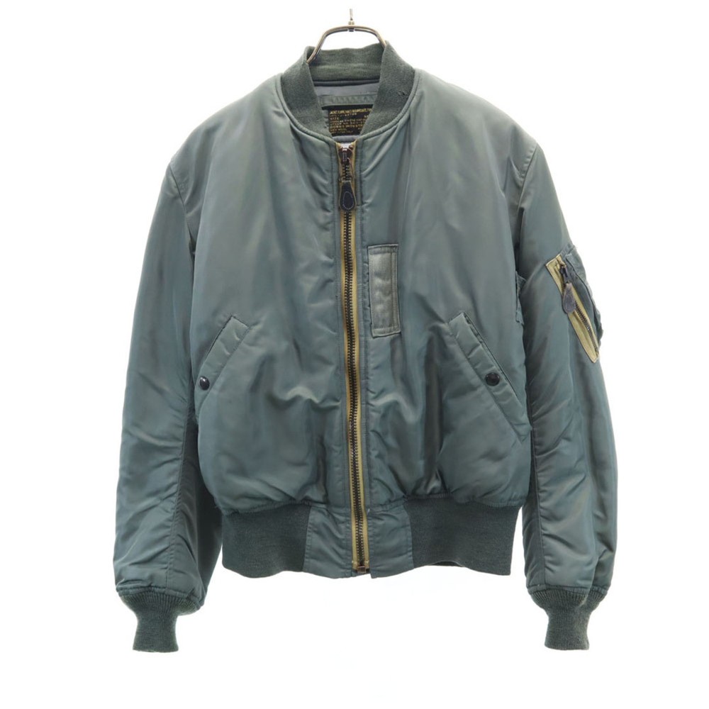 The Real McCoy’s 50th Anniversary MA-1 Flight Jacket Khaki Size S