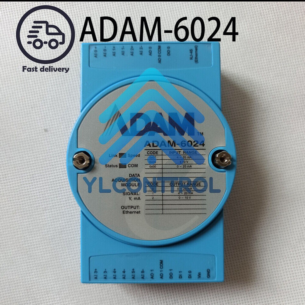1pcs USED Advantech ADAM-6024 Ethernet Module