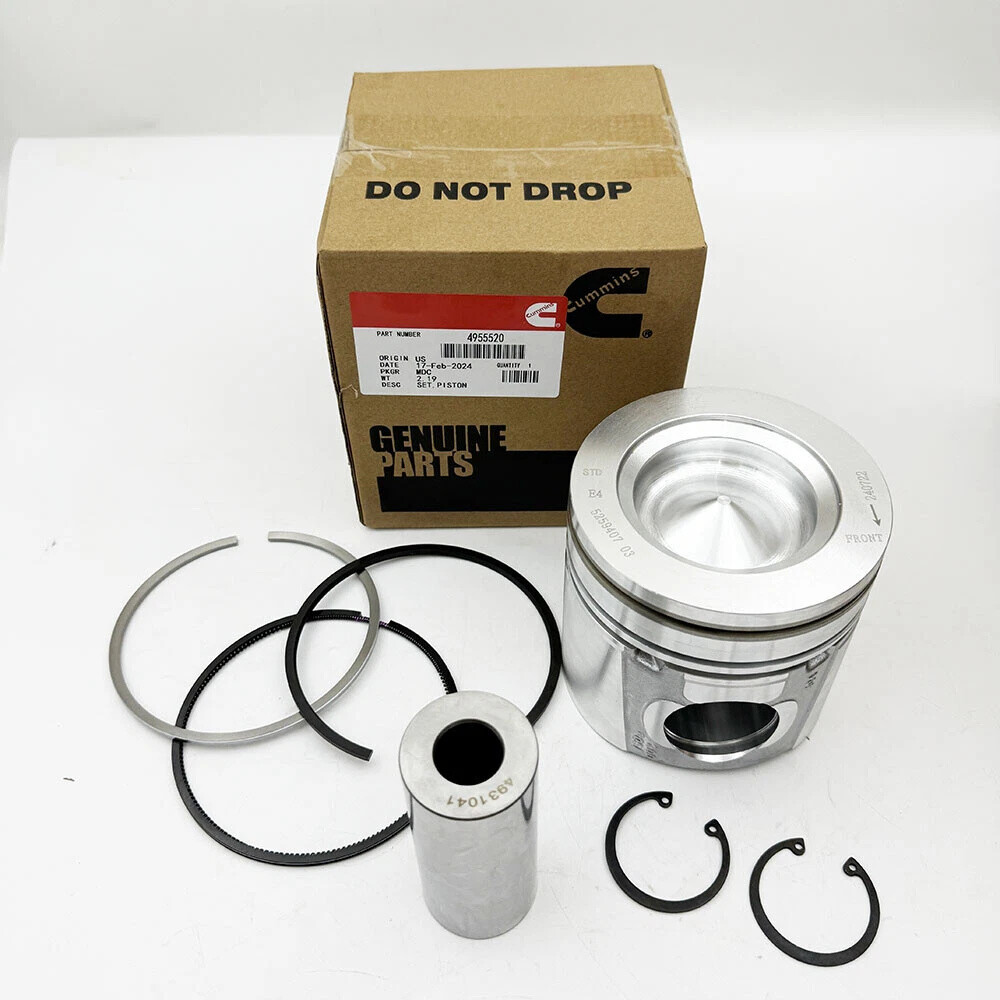 Cummins 5.9L 24V Piston & Ring Set Fits Dodge Ram 2004-2007 Std 4089669