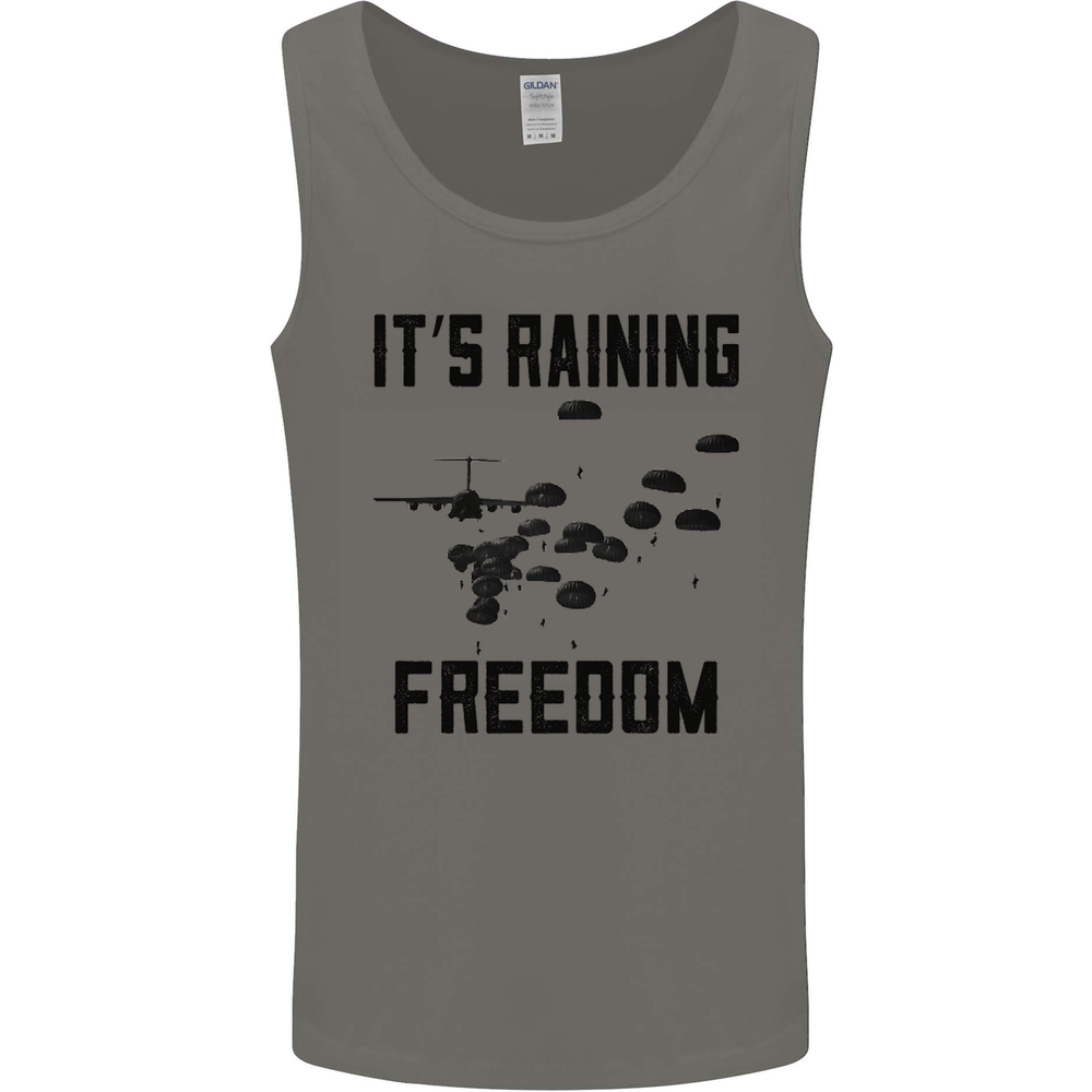 Freedom Parachute Regiment Para 1-4 & 10 Men's Military Vest Tank Top