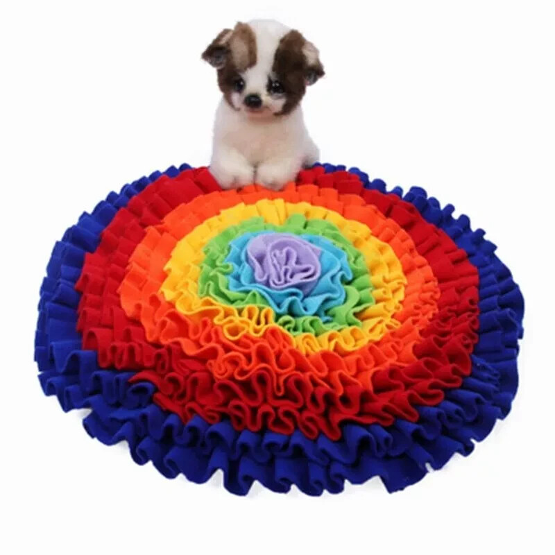 et Dog Snuffle Mat Nose Smell Training Sniffing Pad Dog Puzzle Toy