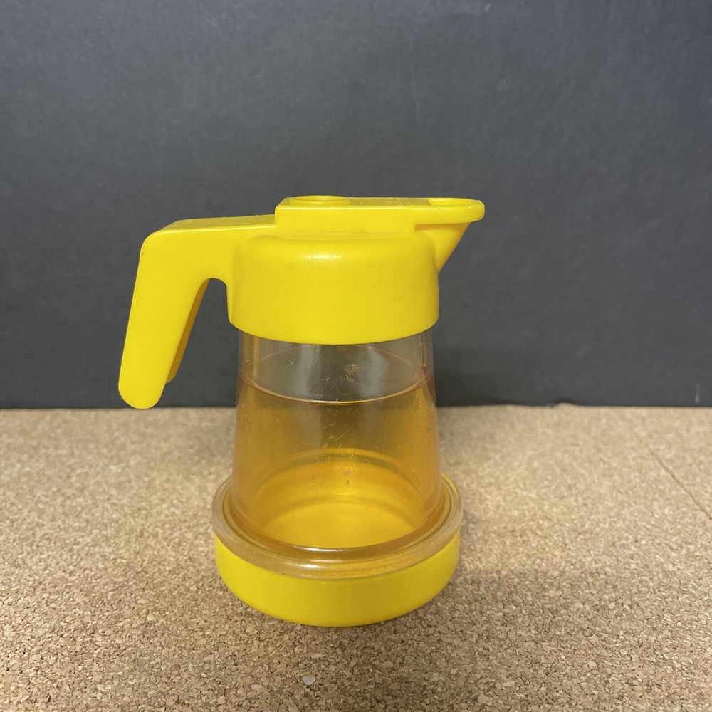 Vintage WORKING Fisher Price 1987 Food Fun Toy Syrup Dispenser Breakfast