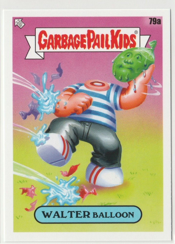 Walter Balloon #79a Garbage Pail Kids GPK 2024 Kids At Play KAP Trading Card