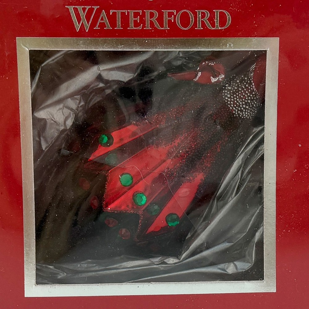 NEW Waterford Crystal Holiday Heirlooms Xmas Greetings 5