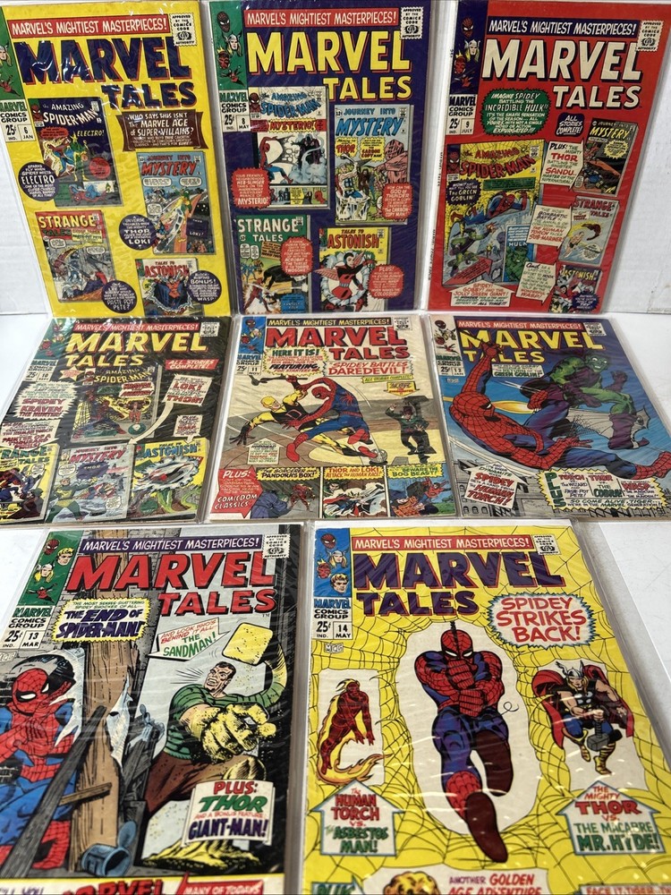 Silver Age Marvel Tales Lot #6 8 9 10 11 12 13 14 (Marvel 1967-68) *VG-FN*