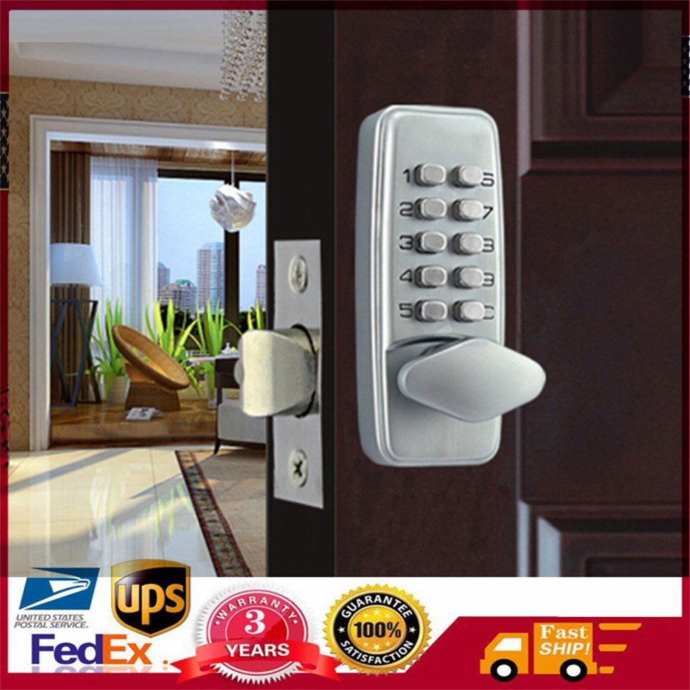 Keyless Entry Door Lock with Digital Keypad and Deadbolt  