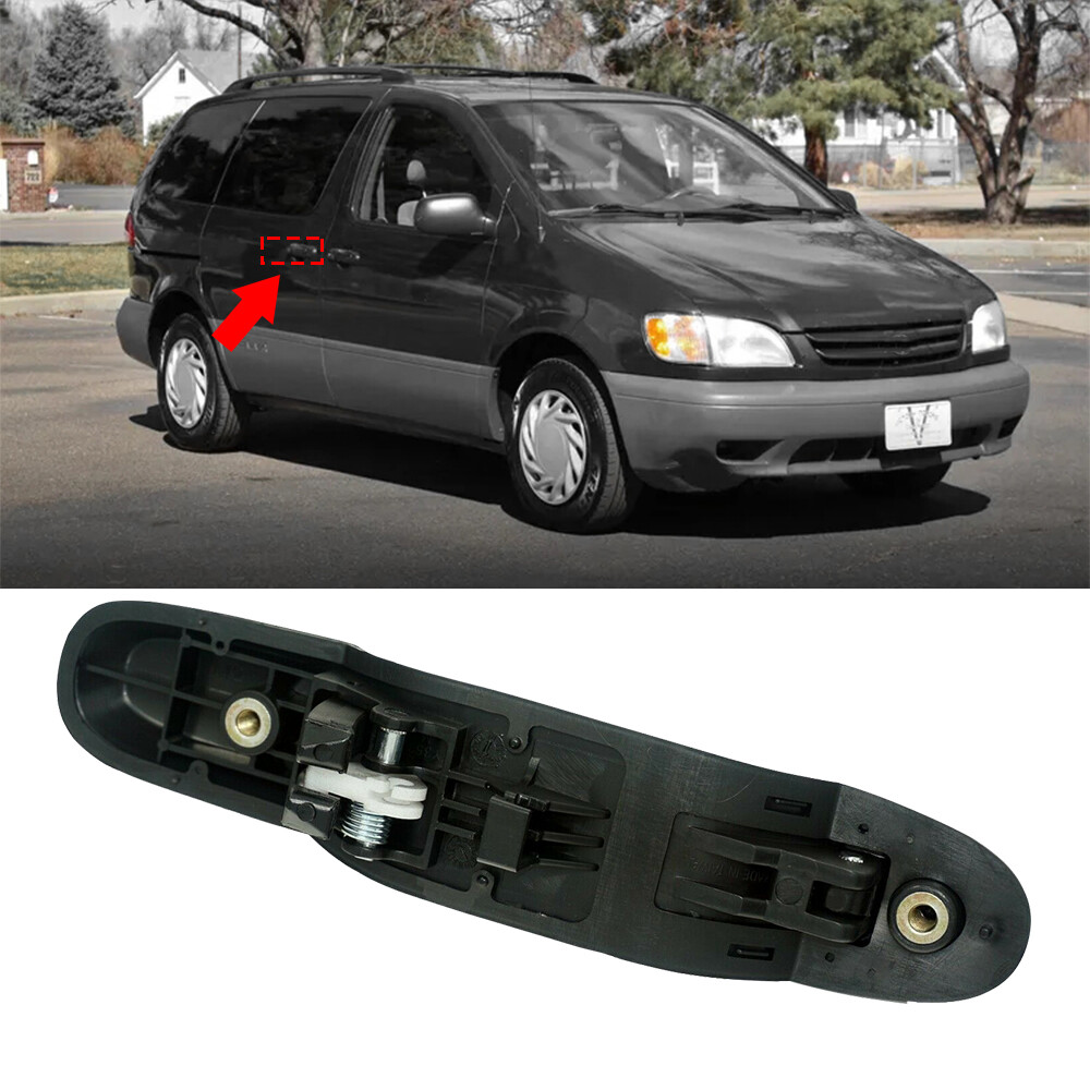 Door Handle Outer Sliding Rear OR Right Driver Left Side For 98-03 Toyota Sienna