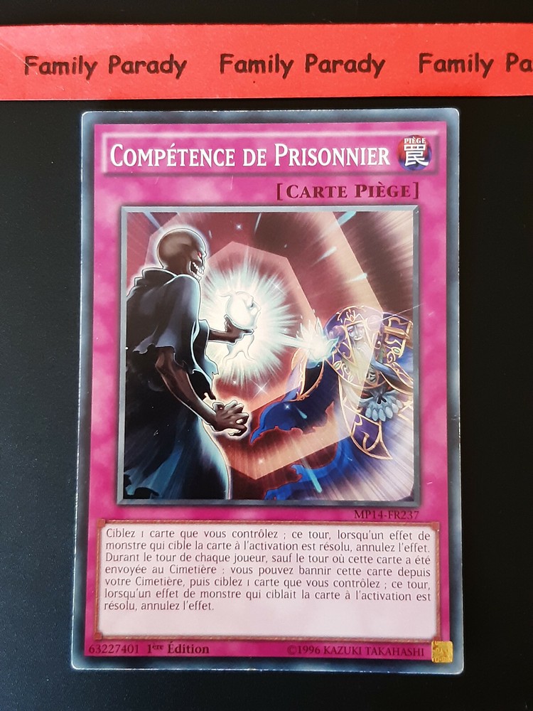 Yu-Gi-Oh! Prisoner Skill MP14-FR237 Super Rare 1st Edition NM