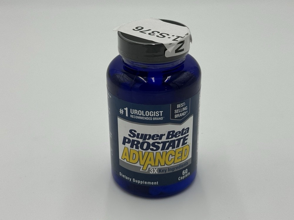 Super Beta Prostate Advanced Now with Saw Palmetto 60 Caplets ~ Exp. 07/2026+