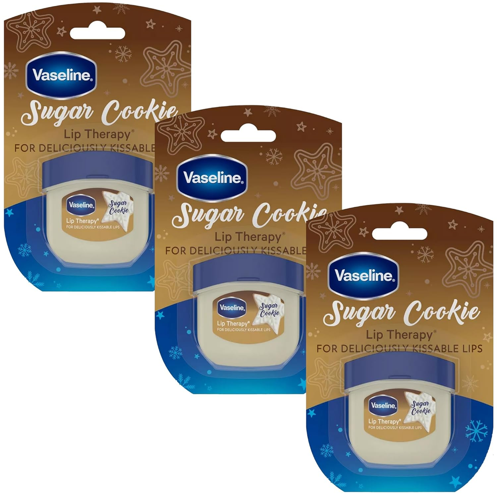 Sugar Cookie Mini Lip Balm - Hydrating Petroleum Jelly Therapy