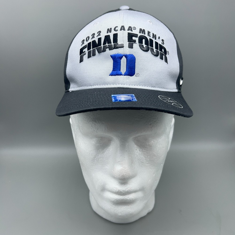 Duke Blue Devils Hat Mens 1 Size Gray Black NCAA Mens Final Four Nike 2022