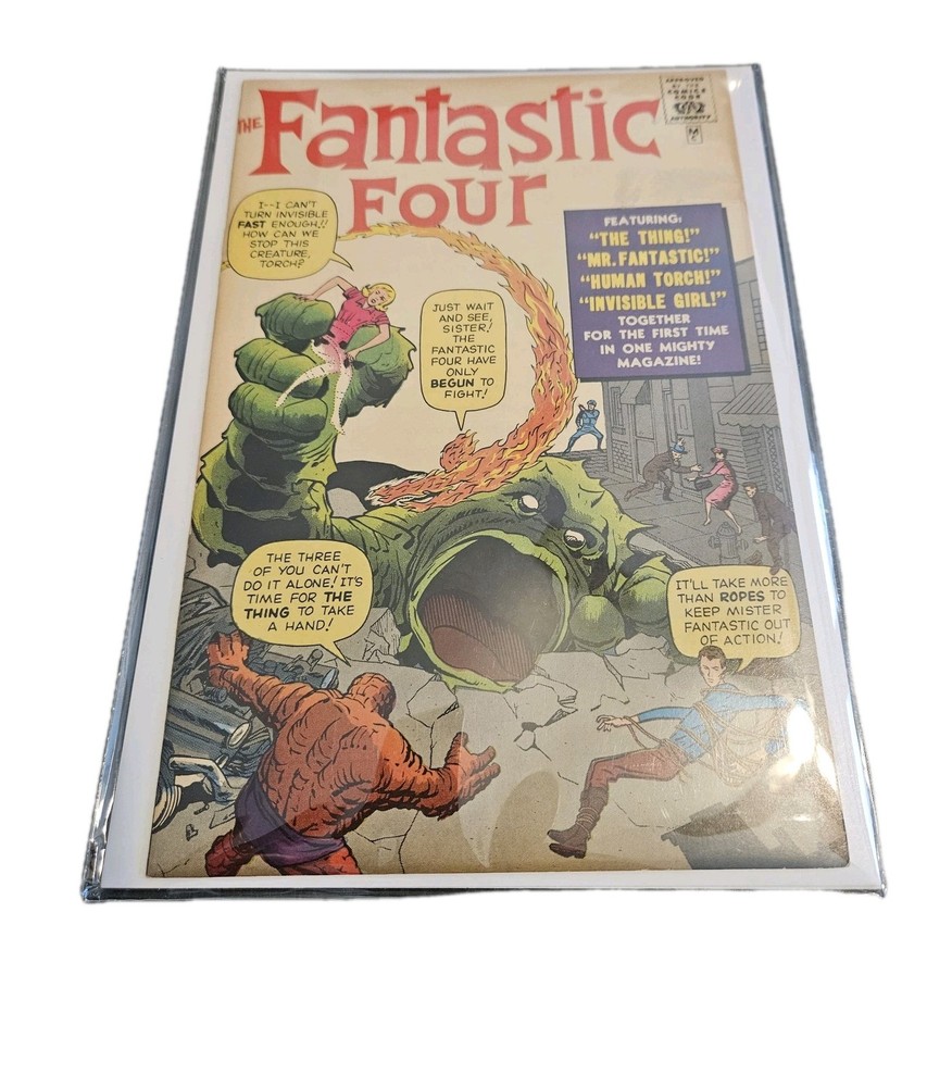 FANTASTIC FOUR #1 CGC 8.0 GOLDEN RECORD REPRINT  1966 🔑 1st Fantastic Four