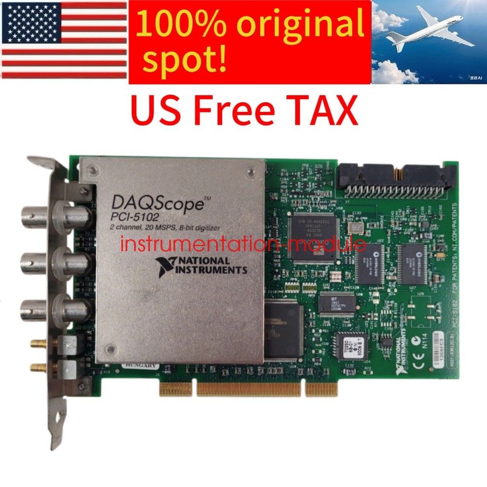 1PCS National Instruments NI PCI-5102 Digitizer DAQ Card New in box spot