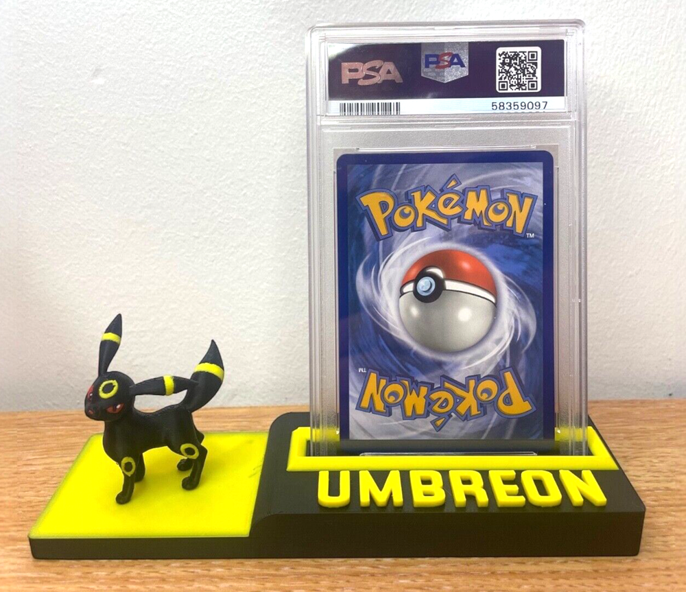 PSA/ACE Pokemon Card Holder UMBREON Stand Display Graded Choose your Pokemon