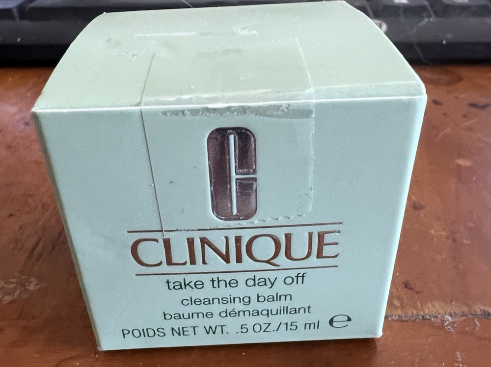 CLINIQUE Take the Day off Cleansing Balm Mini Travel Size .5 oz/15ml New In Box