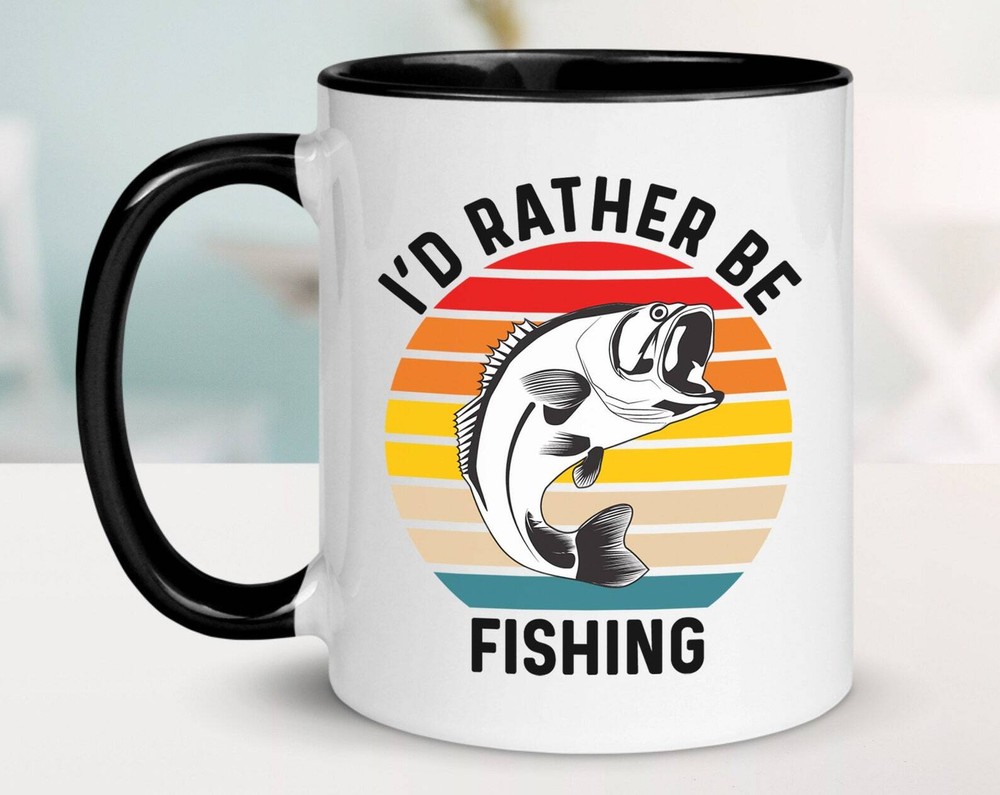 Fishing Mug Fishing Coffee Mug Fishing Gifts Fishing Coffee Cup Gift For