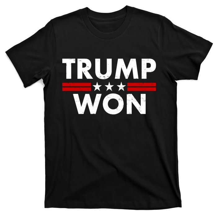 Trump Won 2021 Election Pro TrumpT-Shirt  Unisex