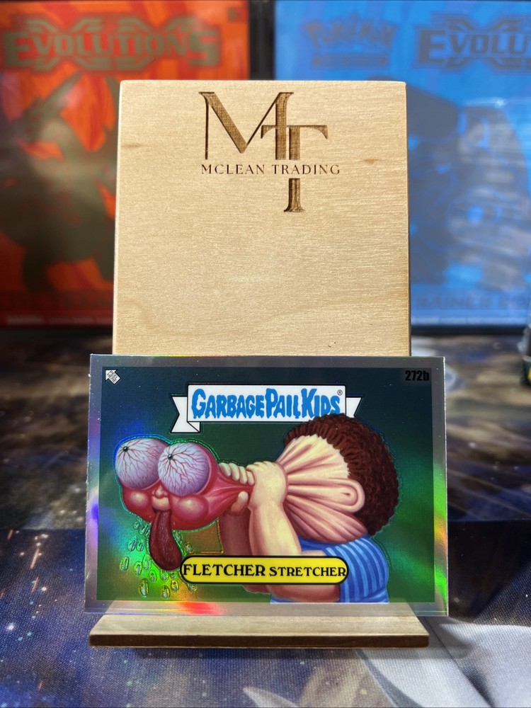 2024 Topps Garbage Pail Kids Chrome Fletcher Stretcher 272b Refractor Card