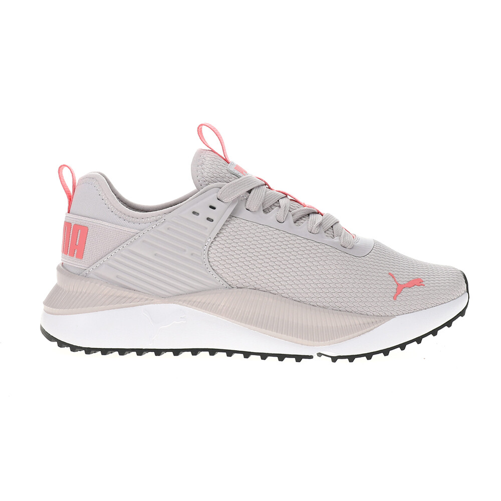 Puma Pc Runner Mesh Lace Up  Womens Grey Sneakers Casual Shoes 39359504