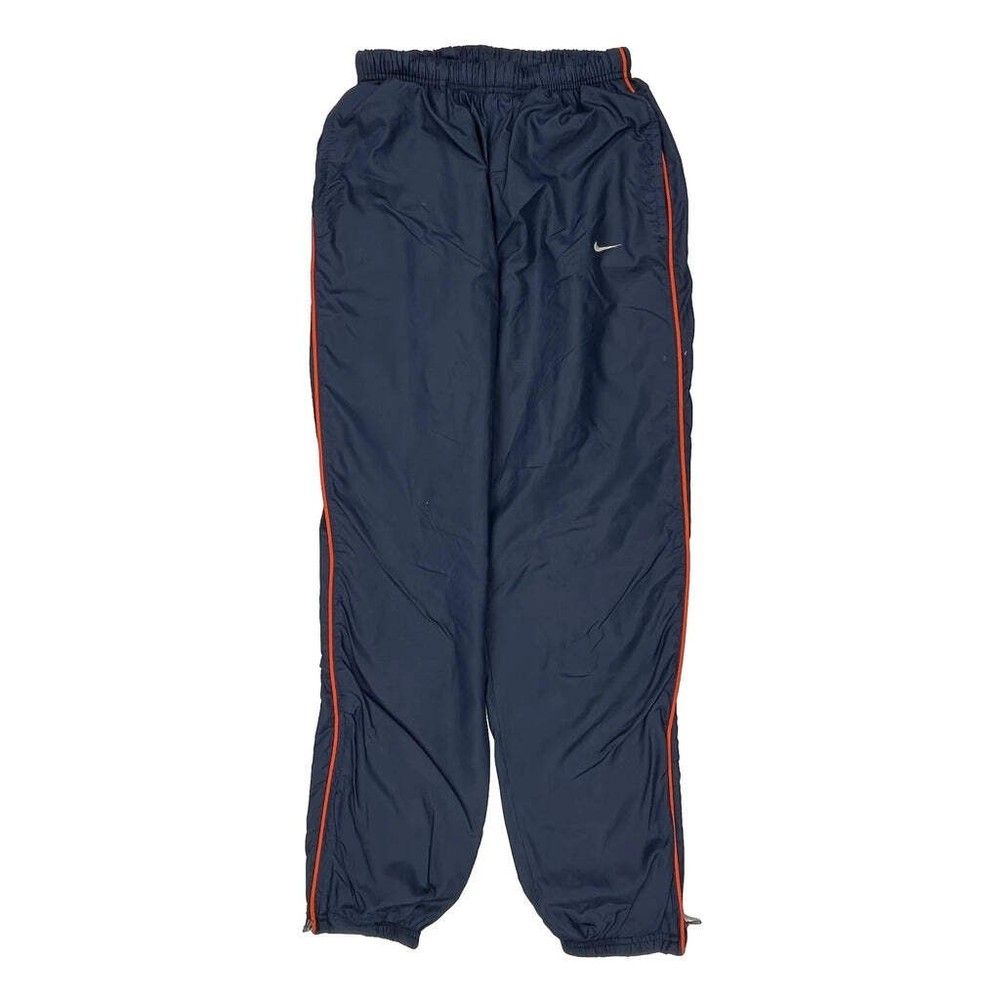 Nike Track Pants - Small Navy Polyester
